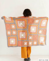 Striped Sweater + Granny Square Blanket