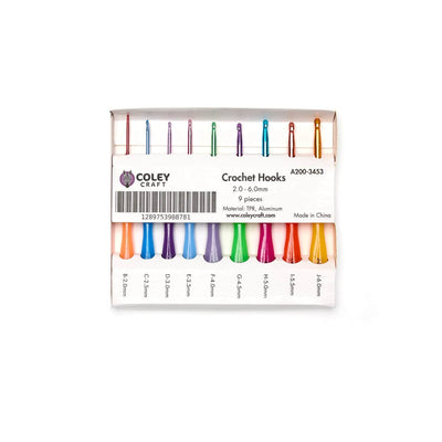 Crochet Hooks Kit - 9 Sizes