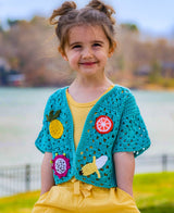 Tropical Motif Cardi