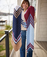 Slanted Chevron Wrap