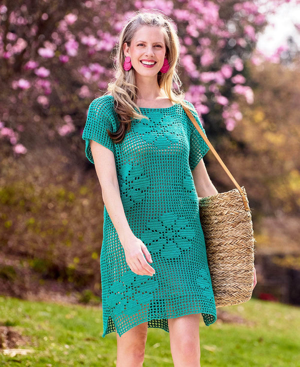 Filet Flowers Dress