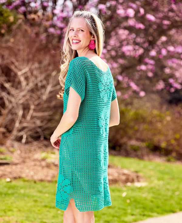 Filet Flowers Dress