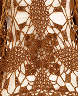 Sun-Dappled Motif Poncho