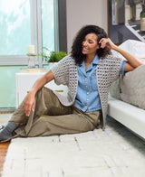 Stacked Blocks Cardi