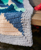 Zig Zag Shadows Throw