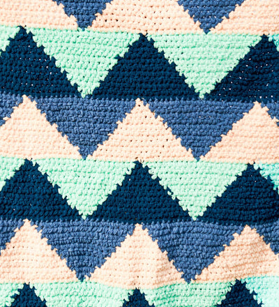 Zig Zag Shadows Throw
