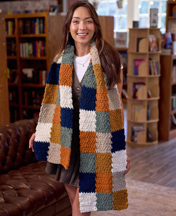 The Cross Checked Scarf