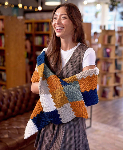The Cross Checked Scarf