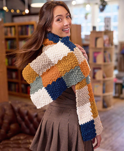 The Cross Checked Scarf
