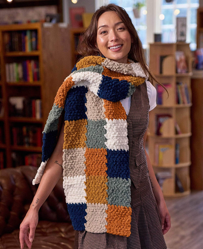 The Cross Checked Scarf