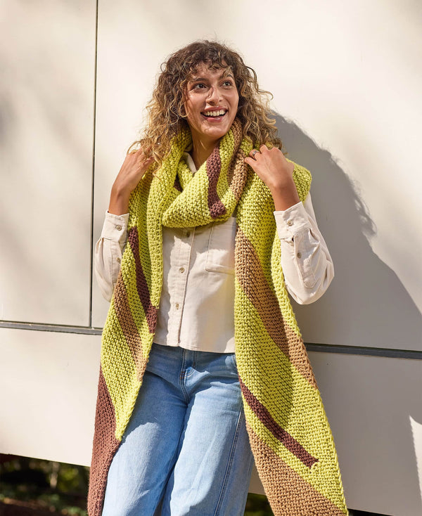 Don't Be Biased Scarf Earthtones