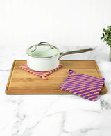 Magic Stripes Hot Pads