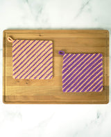 Magic Stripes Hot Pads