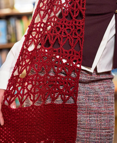 Diamond Lace Scarf