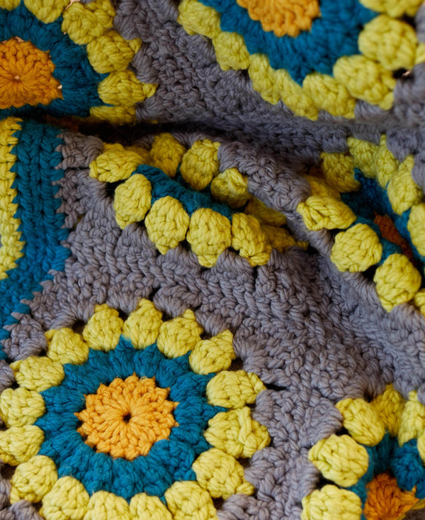 Crochet Motif Throw