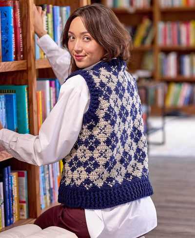 Argyle and Author Vest