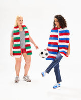 Granny Striped Team Scarf