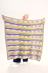 Striped Spike Blanket
