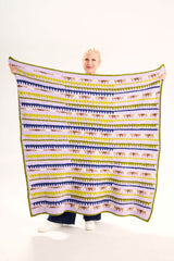 Striped Spike Blanket