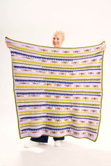 Striped Spike Blanket