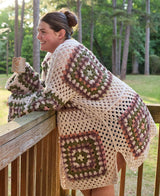 Fuzzy Granny Sweater