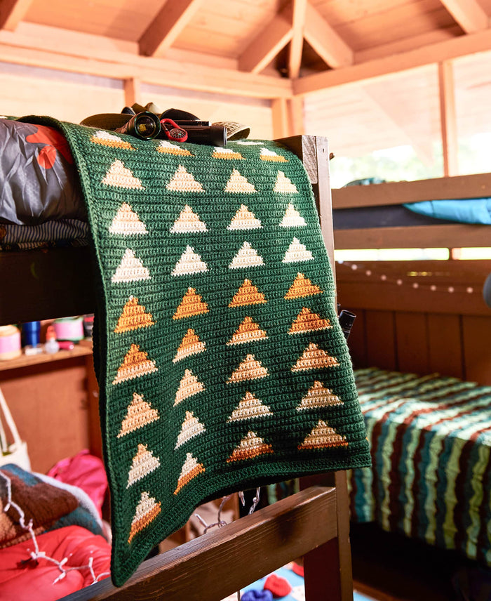 Camp Triangle Fusion Blanket