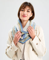 Knit Blooming Bandana Cowl