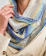 Knit Blooming Bandana Cowl