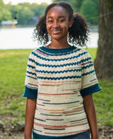 Chevron Yoke Tee