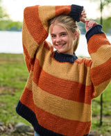 Oversized Stripes Pullover