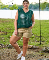 Elle By Me Charlotte Grillwork Vest