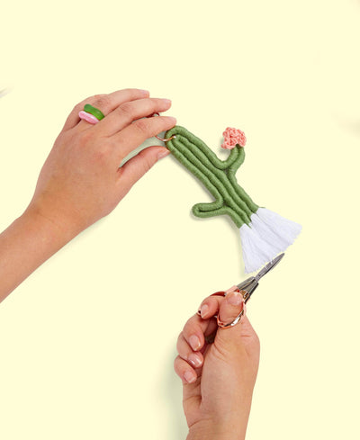 Cactus Keychain