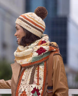 Polychrome Stripe Knit Beanie