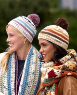 Polychrome Stripe Knit Beanie
