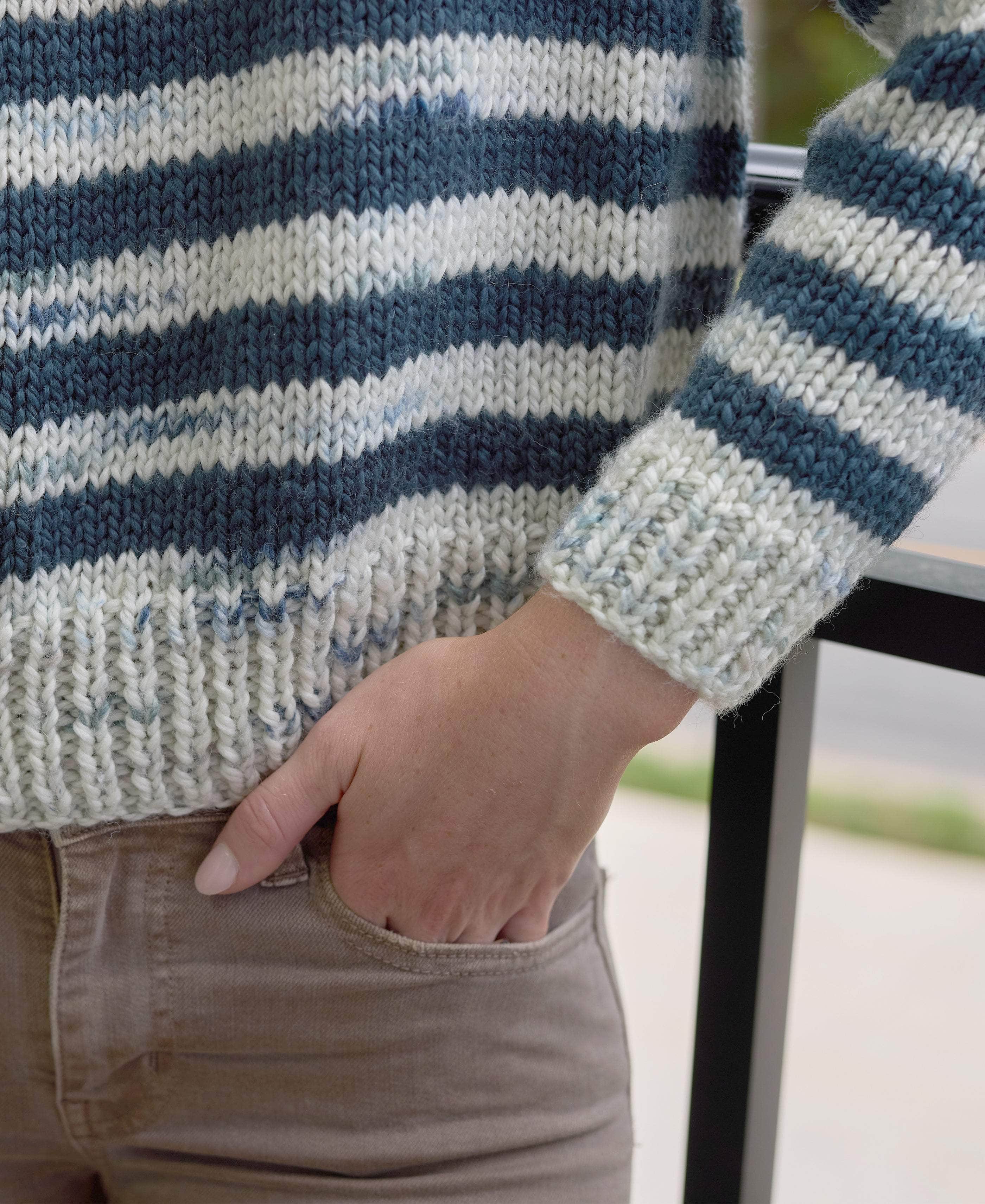 Seaside Fade Sweater – Premier Yarns