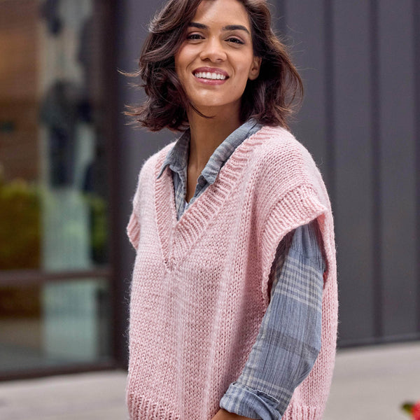 V-Neck Capsule Vest – Premier Yarns