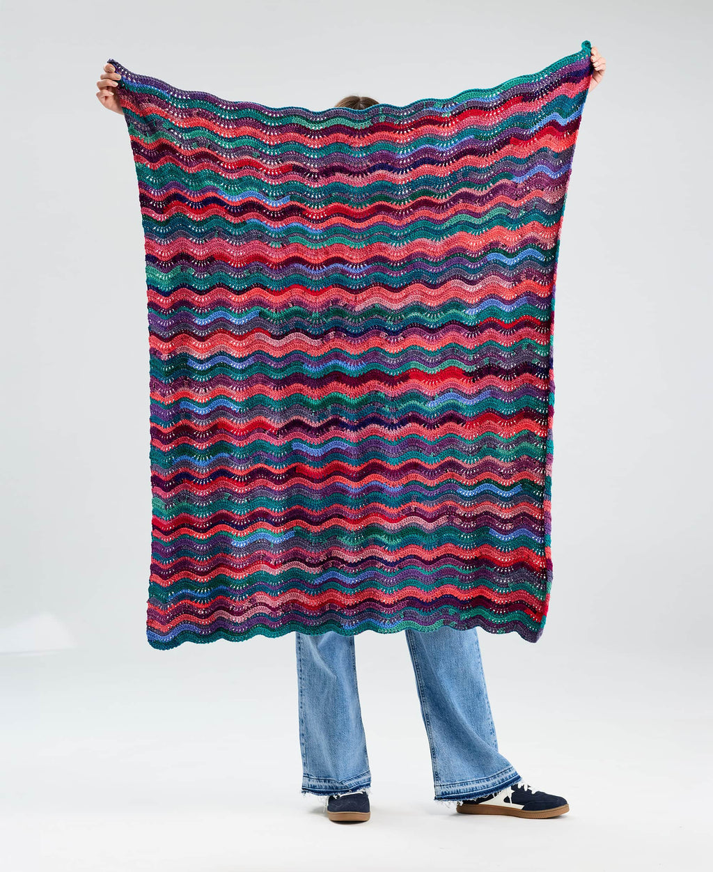 Striped Ripple Blanket – Premier Yarns
