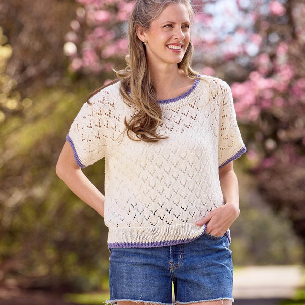 Lacy Vee Tee – Premier Yarns