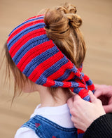 Striped Head Scarf