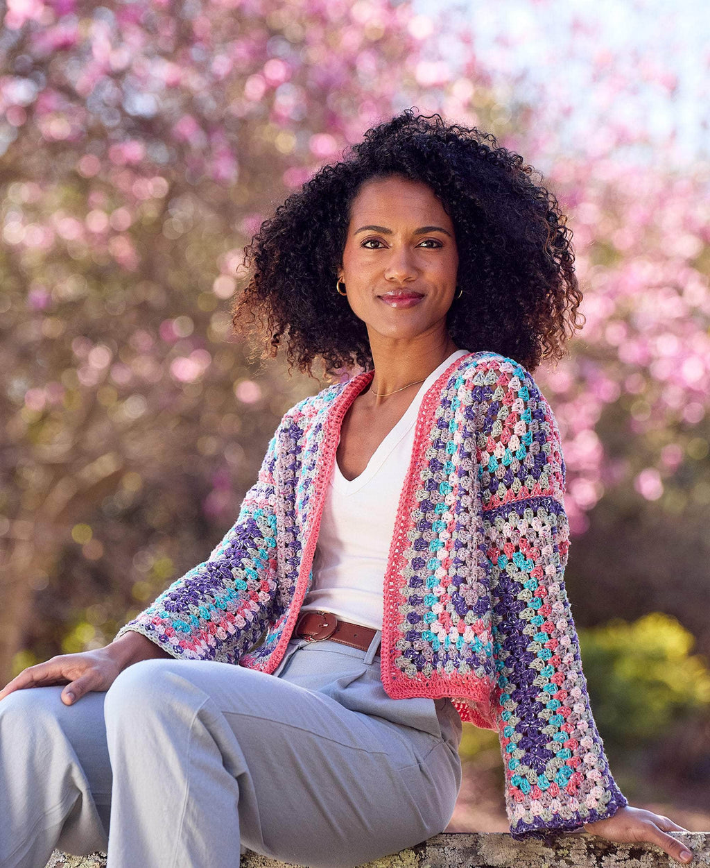 Yarn Clothes Spring Spring Stripes Cardigan – Premier Yarns