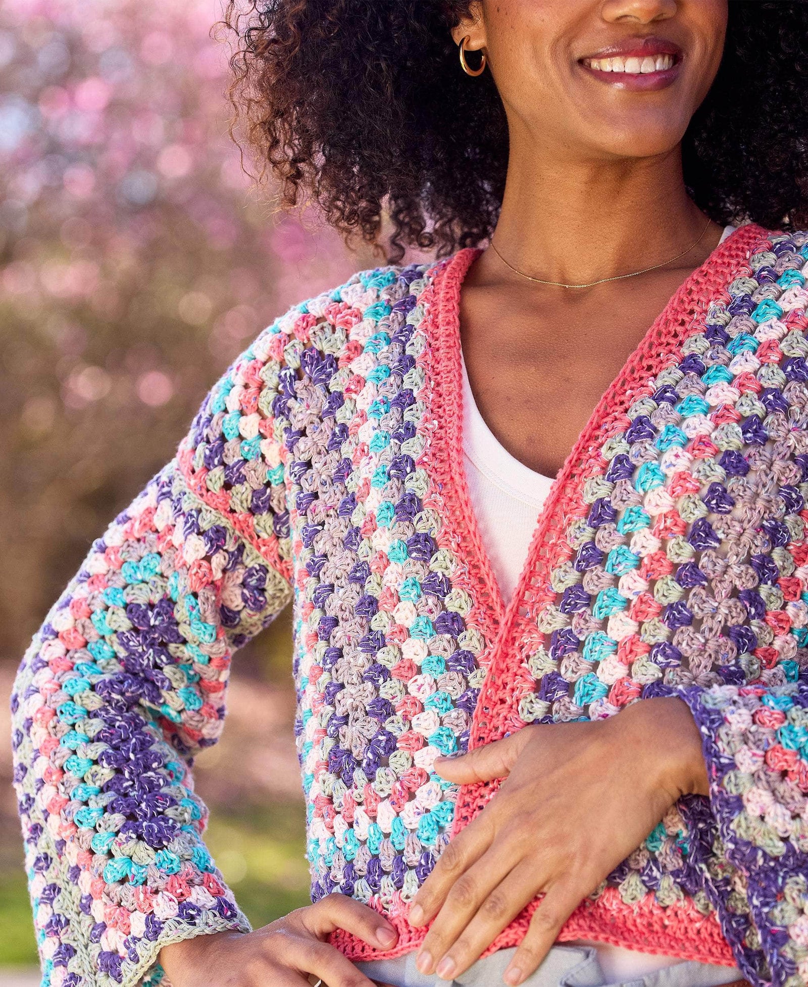 Spring Stripes Cardigan – Premier Yarns