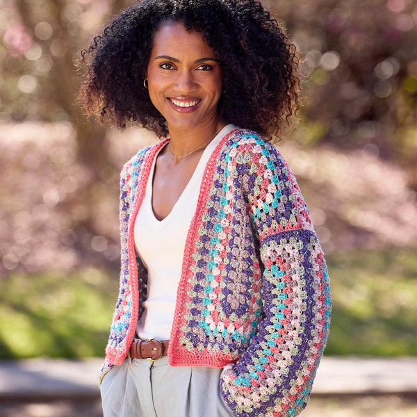 Spring Stripes Cardigan – Premier Yarns