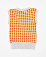 Kid's Gingham Vest