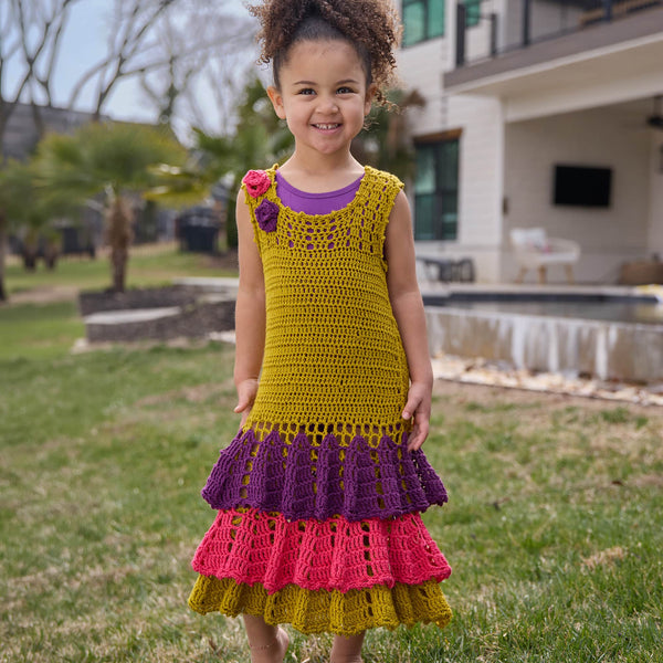 Flounce Dress  Premier Yarns