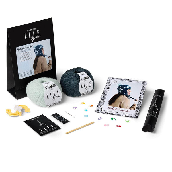 ELCNH-04 Nocturne ELLE Crochet Hat Kit