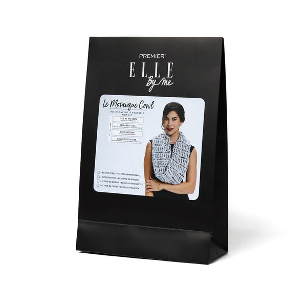 ELKMC-01 Salt ELLE Knit Cowl Kit