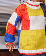 Color & Texture Block Sweater