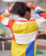 Color & Texture Block Sweater