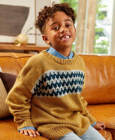 Kids Chevron Pullover