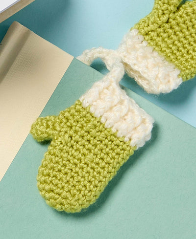 Winter Whisper Mitten Bookmark